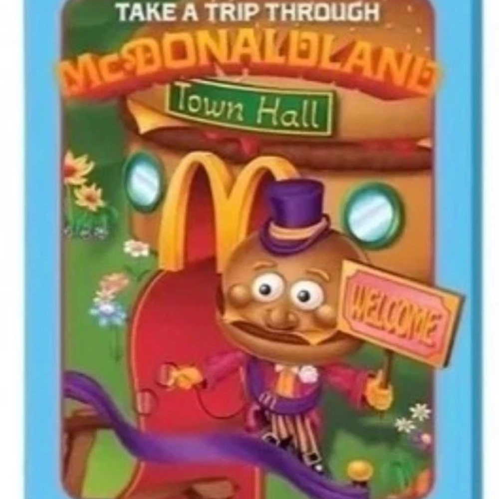 Mayor McCheese McDonald land Tin Adult Happy Meal 2025 Collectible (1 of 6)